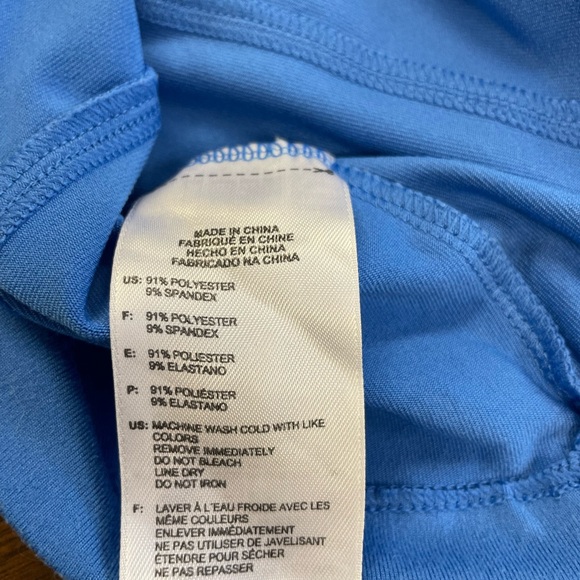 Adidas Clima 365 Performance Essentials. Size Medium. Blue - Picture 6 of 8